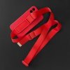 Rope case żelowe etui ze smyczą łańcuszkiem torebka smycz iPhone 11 Pro fioletowy