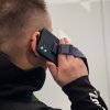 Rope case żelowe etui ze smyczą łańcuszkiem torebka smycz Samsung Galaxy A32 4G żółty