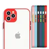 Milky Case silikonowe elastyczne półprzezroczyste etui do Samsung Galaxy A72 4G czerwony