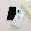 Milky Case silikonowe elastyczne półprzezroczyste etui do Samsung Galaxy A72 4G niebieski