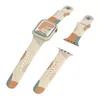 Silikonowy pasek Strap Moro bransoletka do zegarka opaska do Apple Watch 42 / 44 / 45 / 49 mm - wzór 5
