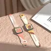 Silikonowy pasek Strap Moro bransoletka do zegarka opaska do Apple Watch 42 / 44 / 45 / 49 mm - wzór 6