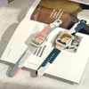 Silikonowy pasek Strap Moro bransoletka do zegarka opaska do Apple Watch 42 / 44 / 45 / 49 mm - wzór 6