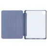 Stand Tablet Case etui Smart Cover pokrowiec na iPad mini 2021 z funkcja podstawki niebieski