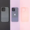 Kingxbar Plain Series etui pokrowiec do iPhone 13 Pro Max silikonowa obudowa różowy