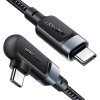Kabel Acefast C5-03 Black USB-C - USB-C PD QC 100W 5A 480Mb/s 2m - czarny
