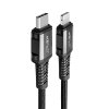 Kabel Acefast C1-01 Lightning - USB-C MFi PD 30W 3A 480Mb/s 1,2m - czarny