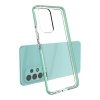 Spring Case pokrowiec żelowe etui z kolorową ramką do Samsung Galaxy A73 ciemnoniebieski