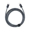 Kabel Baseus CALD000116 Lightning - USB-C PD 20W 480Mb/s 2m - szary