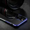Clear Color case żelowy pokrowiec etui z metaliczną ramką Samsung Galaxy A13 5G niebieski