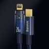Kabel Baseus CATS000003 Lightning - USB-C 20W 480Mb/s 1m - niebieski