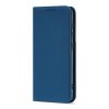 Magnet Card Case etui do Samsung Galaxy A12 5G pokrowiec portfel na karty kartę podstawka niebieski
