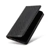 Magnet Strap Case etui do iPhone 13 Pro Max pokrowiec portfel + mini smycz zawieszka czarny