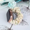 Materiałowa opaska do Apple Watch 42 / 44 / 45 mm pasek bransoleta bransoletka na gumce - żółta