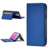 Magnet Card Case etui iPhone 14 pokrowiec z klapką portfel podstawka niebieskie