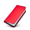 Magnet Card Case etui iPhone 14 Plus pokrowiec z klapką portfel podstawka czerwone