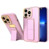 New Kickstand Case etui do iPhone 12 z podstawką różowy