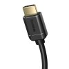 Baseus kabel przewód HDMI 2.0 0.75m czarny (WKGQ030201)