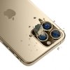 3MK Lens Protection Pro iPhone 13 Pro / 13 Pro Max złoty/gold Ochrona na obiektyw aparatu z ramką montażową 1szt.