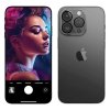 3MK Lens Pro Full Cover iPhone 14 Pro/14Pro Max Szkło Hartowane na obiektyw aparatu z ramką montażową 1szt