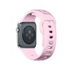 3MK Silicone Watch Strap Powder Pinkdla Apple Watch 42/44/45/49 mm