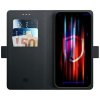 3MK Wallet Case iPhone 12 Pro Max 6.7czarny/black