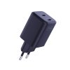 3MK Hyper Charger PD 45W ład. sieć.czarna/black + 2x USB-C Cables