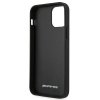 AMG AMHCP12LDOLBK iPhone 12 Pro Max 6,7 czarny/black hardcase Leather Hot Stamped