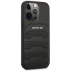 AMG AMHCP14LGSEBK iPhone 14 Pro 6,1 czarny/black hardcase Leather Debossed Lines
