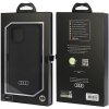 Audi Silicone Case iPhone 15 / 14 / 13 6.1 czarny/black hardcase AU-LSRIP15-Q3/D1-BK