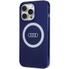 Audi IML Big Logo MagSafe Case iPhone 13 Pro / 13 6.1 niebieski/navy blue hardcase AU-IMLMIP13P-Q5/D2-BE