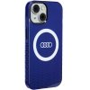 Audi IML Big Logo MagSafe Case iPhone 15 / 14 / 13 6.1 niebieski/navy blue hardcase AU-IMLMIP15-Q5/D2-BE