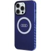 Audi IML Big Logo MagSafe Case iPhone 15 Pro Max 6.7 niebieski/navy blue hardcase AU-IMLMIP15PM-Q5/D2-BE