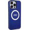 Audi IML Big Logo MagSafe Case iPhone 15 Pro Max 6.7 niebieski/navy blue hardcase AU-IMLMIP15PM-Q5/D2-BE