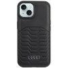 Audi Synthetic Leather MagSafe iPhone 15 Plus / 14 Plus 6.7 czarny/black hardcase AU-TPUPCMIP15M-GT/D3-BK