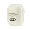 Audi IML Geometric Pattern AirPods       1/2,cover biały/white AU-IMLAP-A6/D3-WE