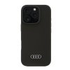 Audi Silicone Case iPhone 16 Pro 6.3czarny/black hardcase AU-LSRIP16P-Q3/D1-BK