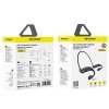 AWEI słuchawki sportowe Bluetooth 5.2A889 Pro czarny/black
