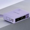 AWEI PowerBank z wbudowanym kablemP87K 10000mAh czarny/black 30W