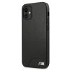 Etui BMW BMHCP12SMHOLBK iPhone12 mini 5,4 czarny/black hardcase M Collection Smooth PU