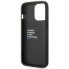 Etui BMW BMHCP14L22NBCK iPhone 14 Pro6,1 czarny/black Leather Carbon