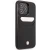 Etui BMW BMHCP14X22RSEPK iPhone 14 Pro Max 6,7 czarny/black Leather Card Slot