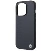 Etui BMW BMHMP14XSLLNA iPhone 14 Pro Max 6,7 granatowy/navy hardcase Leather Hot Stamp MagSafe