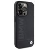 BMW BMHCP15XSLLBK iPhone 15 Pro Max 6.7czarny/black Leather Hot Stamp