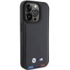 BMW BMHCP15L22PTDK iPhone 15 Pro 6.1czarny/black Leather Stamp Tricolor