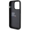 BMW BMHCP15L22PTDK iPhone 15 Pro 6.1 czarny/black Leather Stamp Tricolor