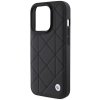 BMW BMHCP15X22RQDK iPhone 15 Pro Max 6.7 czarny/black Leather Quilted