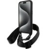 BMW BMHCP15X23PSVTK iPhone 15 Pro Max 6.7 czarny/black hardcase M Edition Carbon Tricolor Lines & Strap