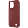 BMW BMHMP15XSLBLRE iPhone 15 Pro Max6.7 czerwony/red hardcase Silicone Big Logo MagSafe