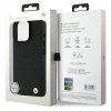 BMW BMHMP16X23RDDK iPhone 16 Pro Max 6.9 czarny/black hardcase Sign Leather Diamond Metal Logo MagSafe